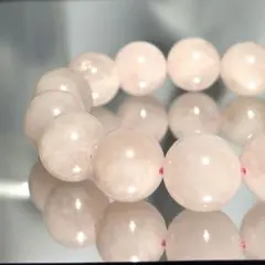 A*5様 ローズクオーツ ✧天然石 恋愛運　粒16mm 内径19cm 重量80g