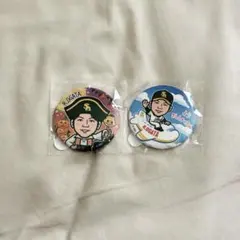 ソフトバンクホークス 若鷹ガチャ 缶バッジ ハロウィン 緒方陸