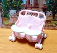 シルバニア フェネック ベビーカー 小さい赤ちゃん用 ※人形なし