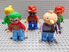 【LEGO】 レゴ デュプロ ミニフィグ ５個セット（duplo01)