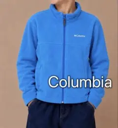 Columbia コロンビア フリースジャケット ブルー　130 140