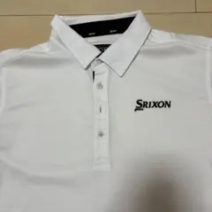 Srixon ホワイト ポロシャツ