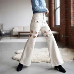 【新品】キャピタル　フレアデニム 22SS 14oz White Denimのサムネイル