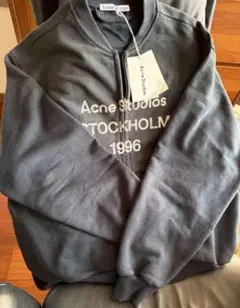 【即購入 OK】acne ジップアップ スウェット ブラック S 美品