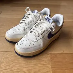 [美品] NIKE WMNS エアフォース１royal blue 青 23cm