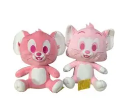 トムとジェリー さくらBIGぬいぐるみ トム・ジェリー 2種セット 新品