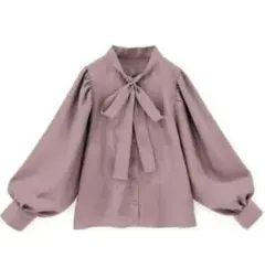 ボウタイブラウス シャツ