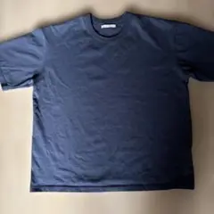 ユナイテッドアローズ　ダークブルー クルーネック 半袖Tシャツ