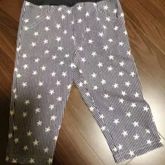 星柄 ストライプ ハーフパンツ120cm