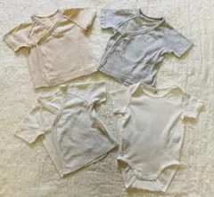 UNIQLO ベビー肌着　サイズ50〜60 H&M ベビー肌着 サイズ70