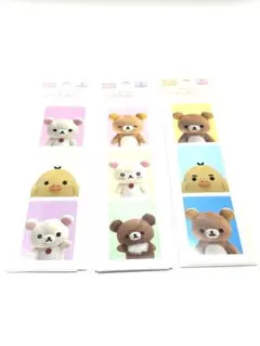 新品　リラックマ　えらんでコ証明写真風シール