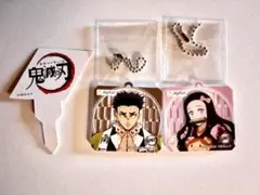 鬼滅の刃 ジョイフルコラボ アクリルキーホルダー 2個セットのサムネイル