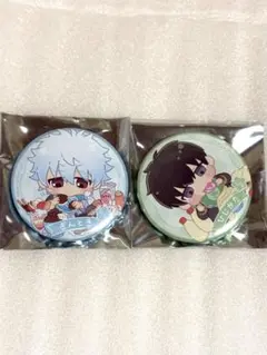 銀魂 ばぶきゃら 缶バッジ 坂田銀時 土方十四郎
