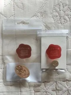 新品未使用品！アデッソ スタンプヘッド バラ＆筆記体M バラ売り不可❌️