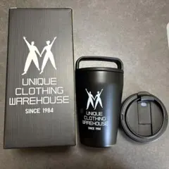 【新品未使用】UNIQLO ステンレスボトル　40周年記念　ノベルティ 黒