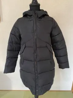 レディースダウンコート　ブラック