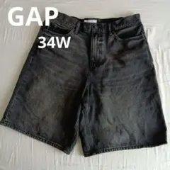 昨年購入【GAP】デニム バギー ショートパンツ サイズ34Wのサムネイル