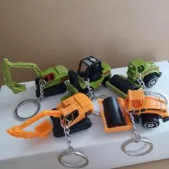 ミニカー はたらくくるま キーホルダー 車