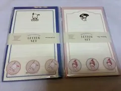 新品未使用　サンリオ　箔押しミニレターセット　マイメロディー　ポチャッコ　2点