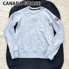 美品✨CANADA GOOSE カナダグース スウェットシャツマスコーカ グレー