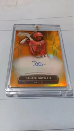 topps mlb 2022 angels Denzer Guzman /75
