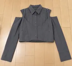 マルチウェイシャツ ストライプ 新品未使用 タグ付き MURUA - メルカリ