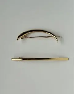バレッタ ヘアクリップ　2点セット