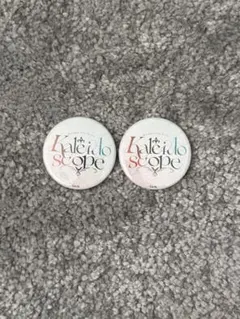 にじさんじ 葛葉 KaleidoScope 缶バッジロゴ2個セット