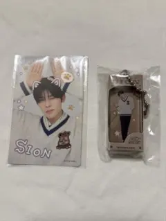 NCT WISH オンラインくじ シオン ステッカー キーホルダーセット