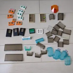 LEGO CITY 窓 ドア クリア系パーツ セット