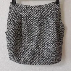 【未使用】フリーズマート コクーンツイード ミニ スカート M きれい目 女子