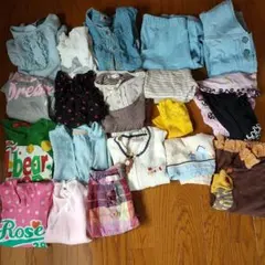 女児まとめ売り100cm   19点   春・夏・秋