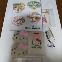 ハローキティケースと ヘアアクセサリーセット