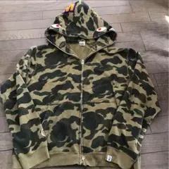 初期 エイプ bape シャークパーカー