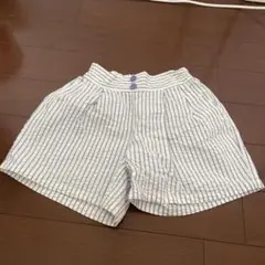 GU ストライプ柄 ハーフパンツ 130