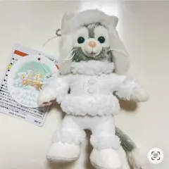 ディズニーシー ダッフィーフレンド　ジェラトーニ ぬいぐるみバッジ　ウィンター