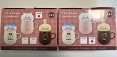ちいかわ　チルタイム蓋付きマグカップ　ちいかわ　うさぎ