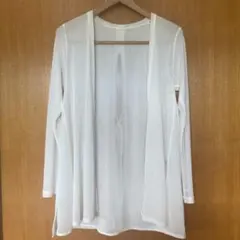 カーディガン 薄手 ロングカーディガン 大人可愛い ゆったり 無地