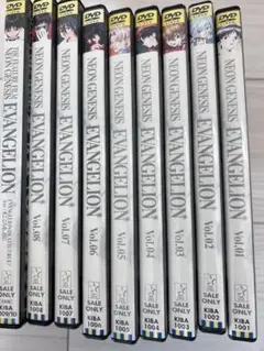 新世紀エヴァンゲリオン DVD 全8巻+劇場版セット