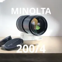 MINOLTA ミノルタ MC ROKKOR 80-200mm F4.5 - メルカリ