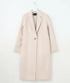 23区【滝沢眞規子さん着用】ウールカシミヤビーバー チェスターコート30