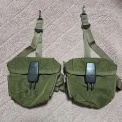 m1956キャンティーンポーチ　水筒カバー　　実物　後期型　米軍　アメリカ軍 m1956キャンティーンポーチ 水筒カバー 実物 後期型 米軍 アメリカ軍