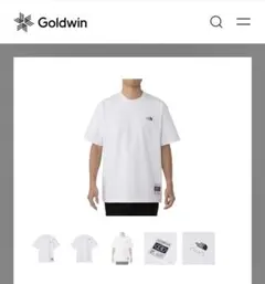 THE NORTH FACE ホワイト Tシャツ