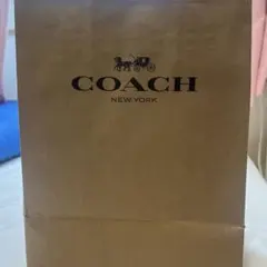 COACH ブラウン ショッピングバッグ