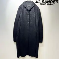 希少 JIL SANDER 上質 ウール アルパカ モヘヤ ステンカラーコートのサムネイル