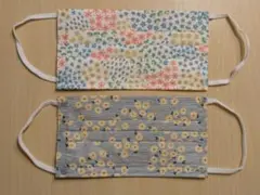 マスク　和柄　花柄　大人用