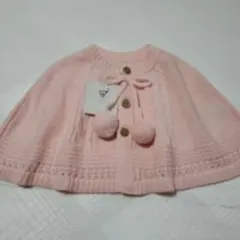 ☆新品タグ付☆赤ちゃんの城　ケープ　ポンチョ　60～90cm