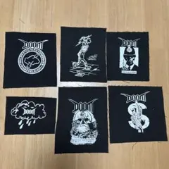 DOOM布パッチ/ハードコア/クラスト/パンク