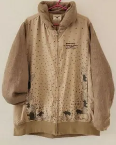 DRUGSTORE'S ブルゾン ジャンパー ベージュ ゆったりめ