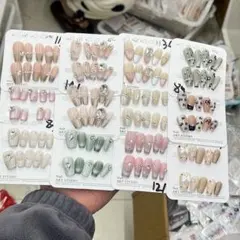 ネイルチップ 5セット　多様なデザイン